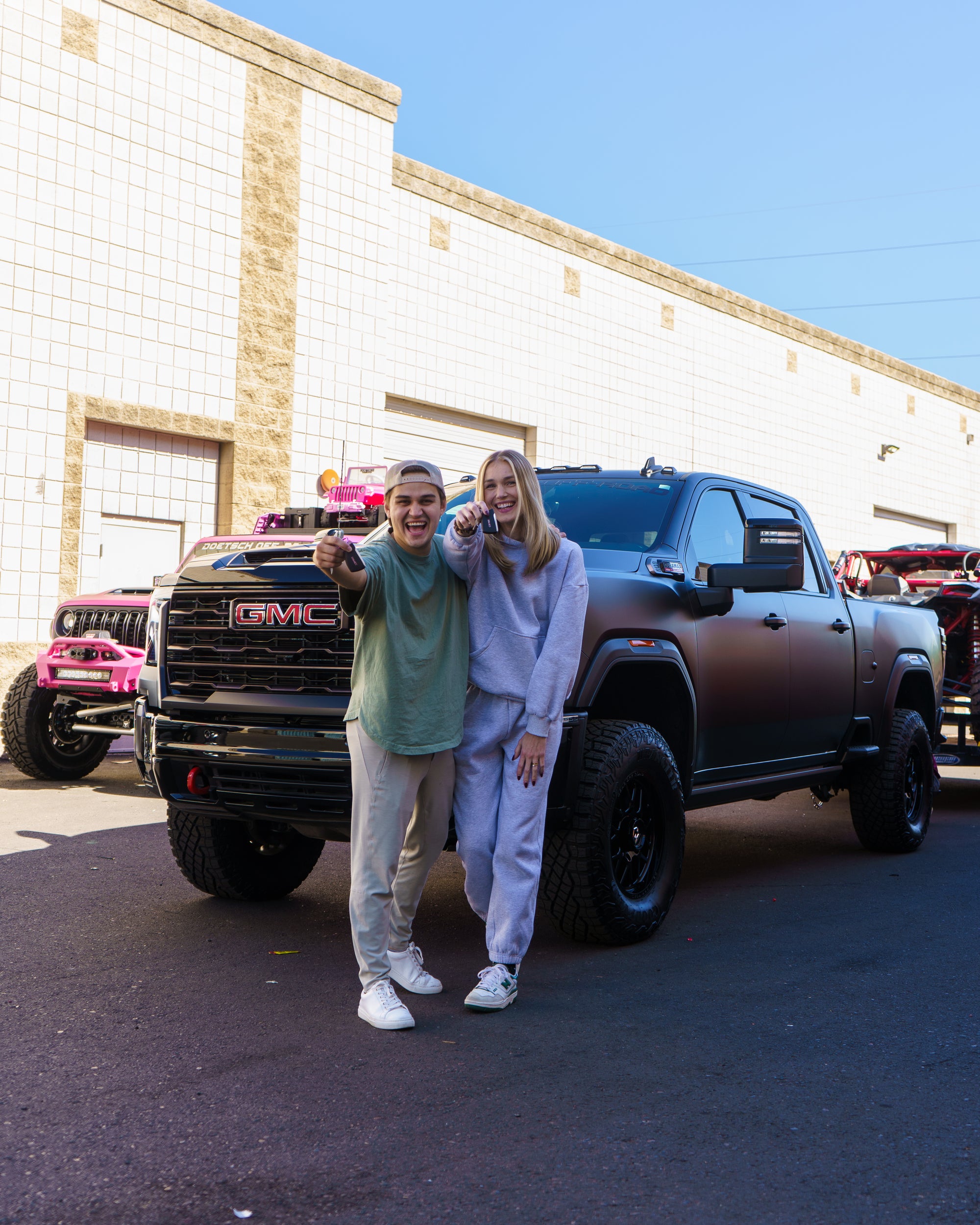 Steffen S from MN, winner of GMC Sierra 2500HD + Can-Am Maverick