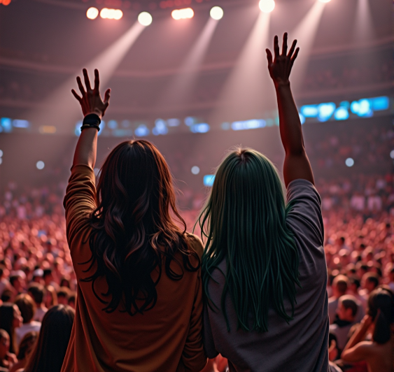 Mallory B from SC, winner of Billie Eilish Concert
