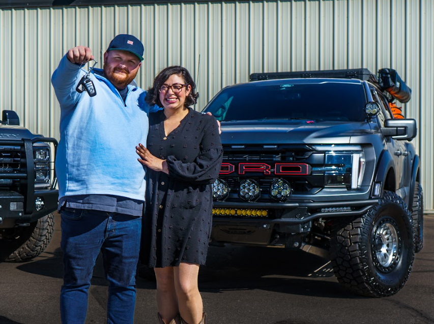 Connor H from CA, winner of "2nd Chance" Raptor + Trailer