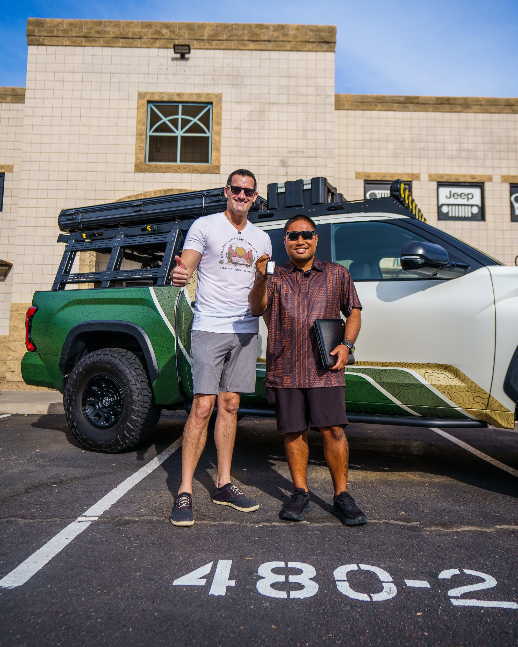 Wade K from HI, winner of 2nd Chance Backcountry Tundra