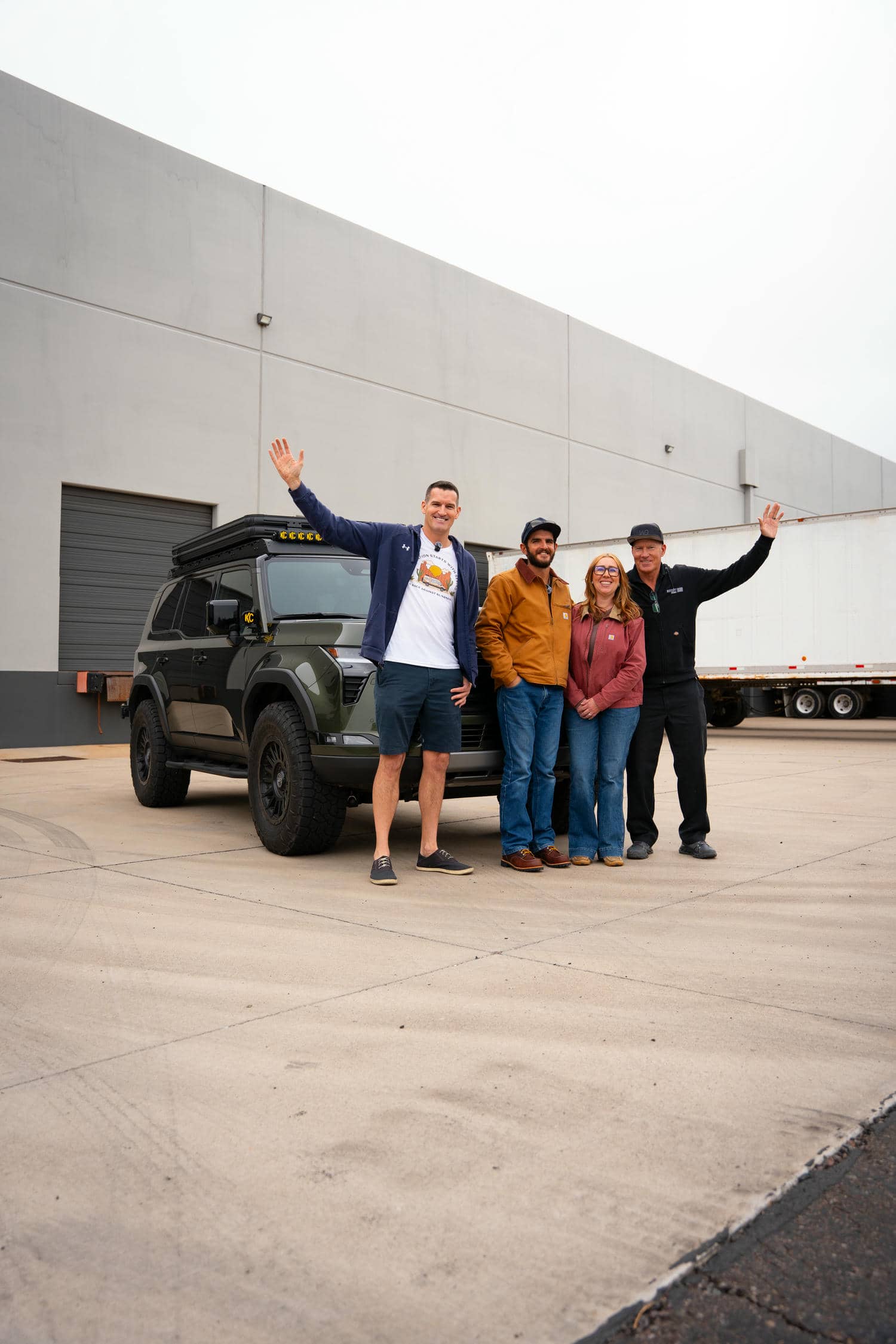 Justin F from AZ, winner of Choose Your Dream Overland Rig